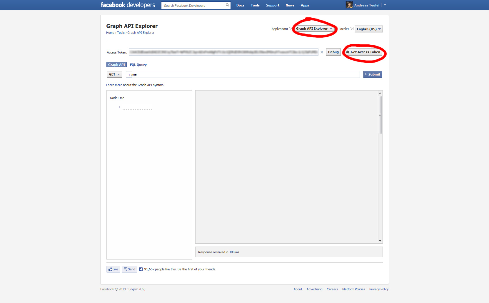 Access Facebook user profile data with FB Login - Opentracker