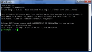 Putty SSH